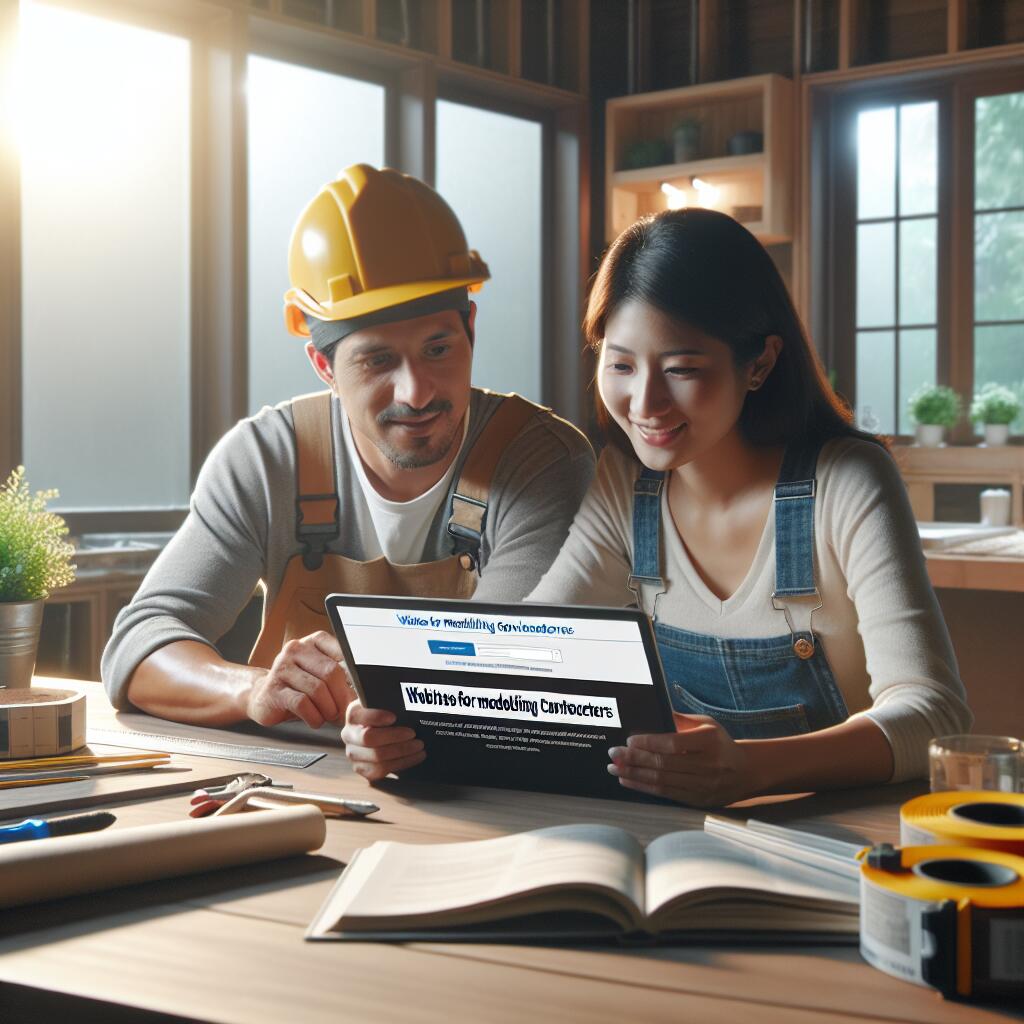 ¿Qué hace únicos a nuestros sitios web para contratistas de remodelación?