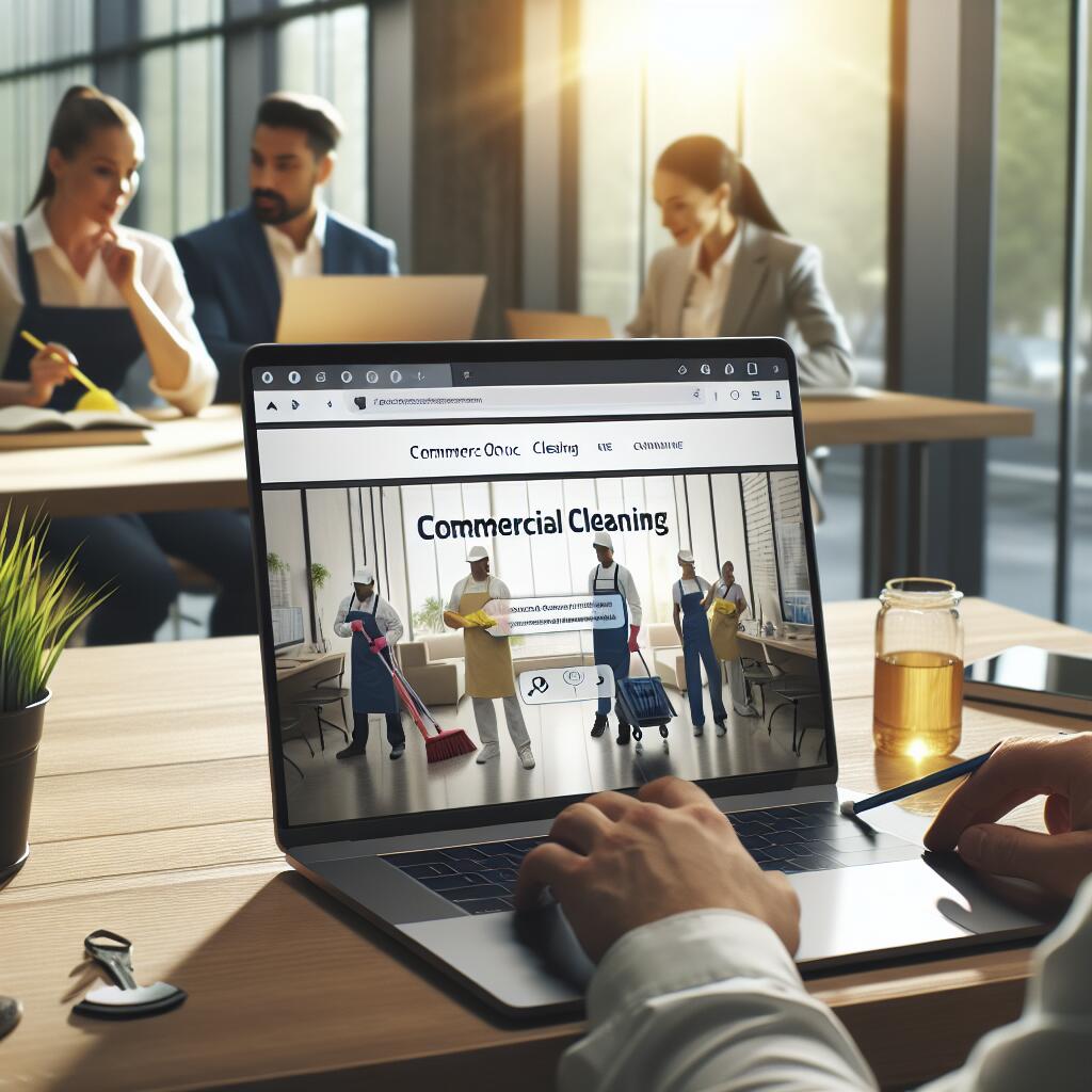 ¿Por qué mi empresa de limpieza de oficinas necesita un sitio web profesional en Los Ángeles?