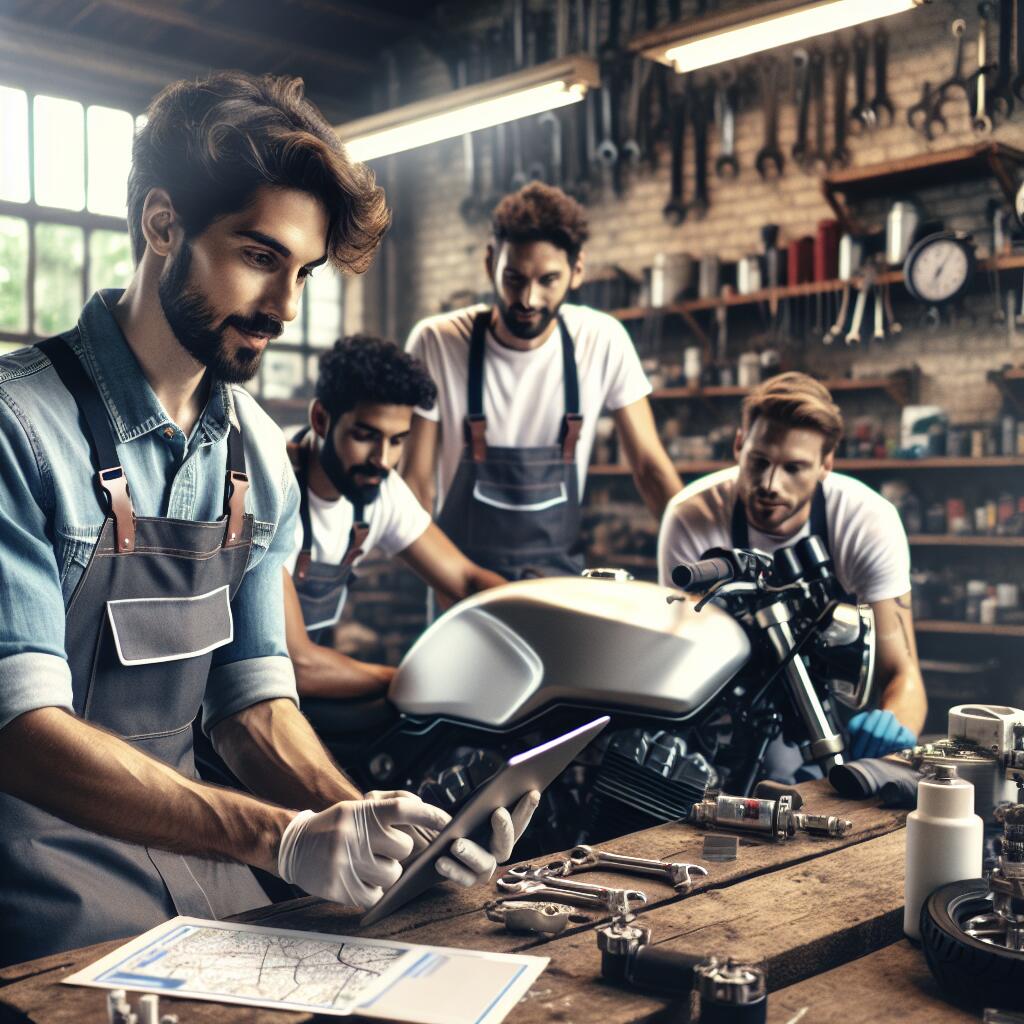 ¿Cómo Laooz Studios supera a la competencia en Reparación de motocicletas?